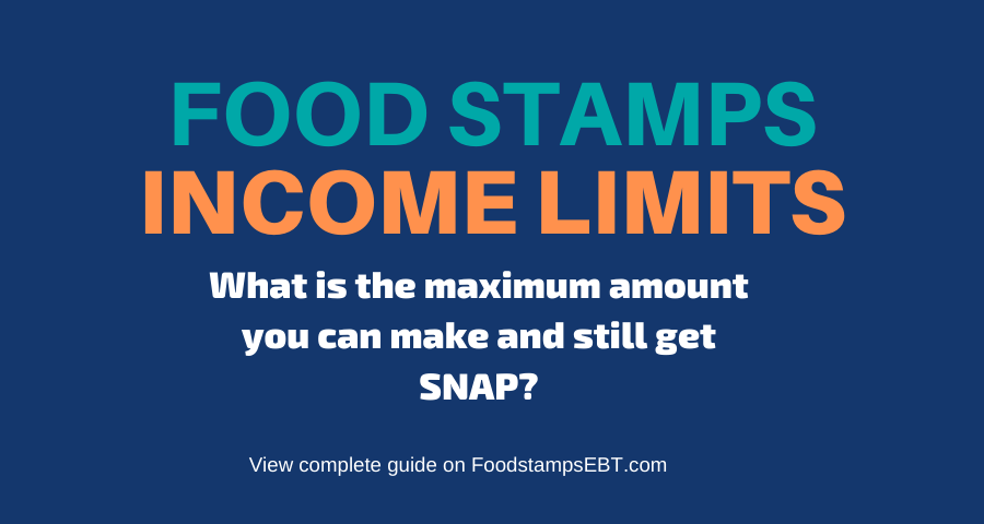 Food Stamp Chart 2019