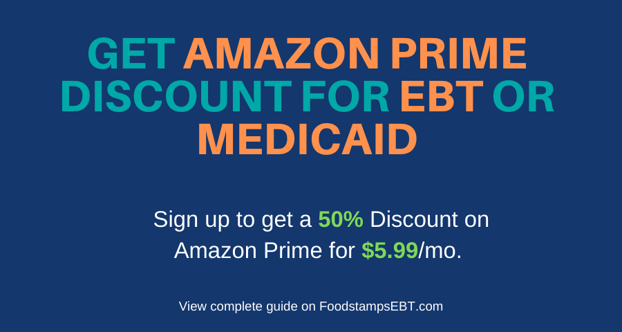 Prime Food Stamp Discount