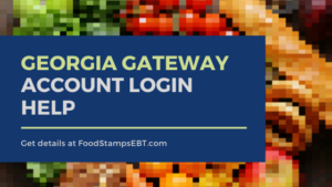 "Georgia Gateway Account Login Help"
