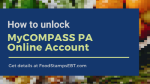 "How to unlock MyCOMPASS PA Account"