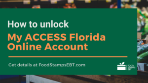 "How to unlock my ACCESS Florida Account"