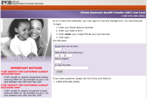 how to get link card in illinois