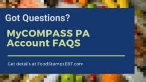 "MYCOMPASS PA account FAQS"