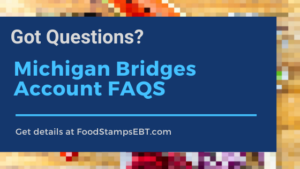 "Michigan Bridges account FAQS "
