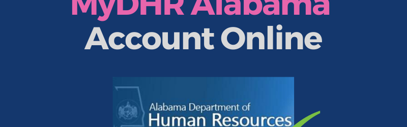 "MyDHR Alabama Account Login"