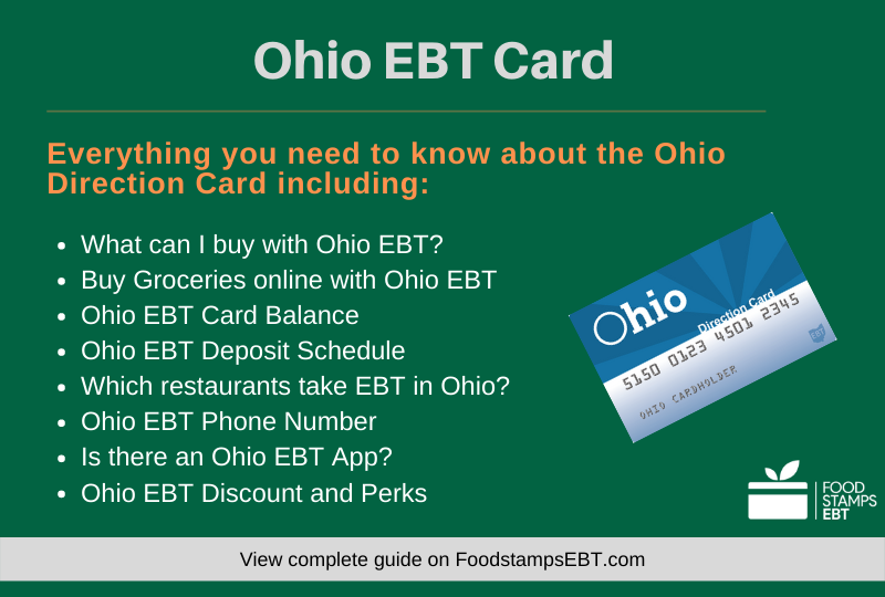 Ohio Ebt Card 2021 Guide Food Stamps Ebt