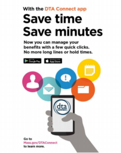 "DTA Connect mobile app"