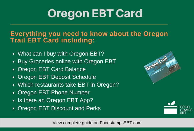 Oregon EBT Card Secrets From Groceries to Discounts Food Stamps EBT