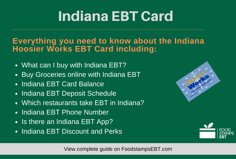 "Indiana EBT Card Questions and Answers"