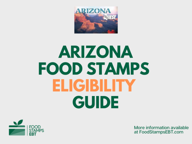 Arizona Food Stamps Eligibility Guide Food Stamps EBT