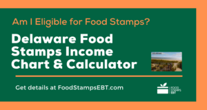 "Delaware Food Stamps Income Chart and Calculator"