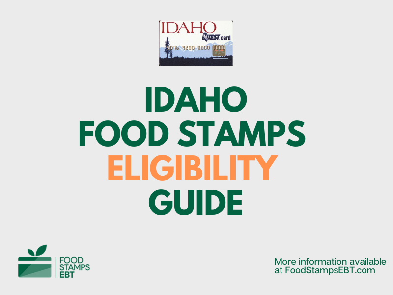 "Idaho food Stamps Eligibility Guide"