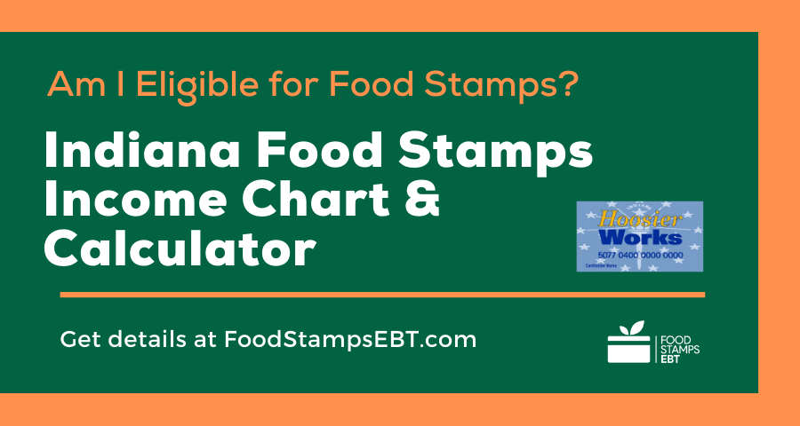 Indiana Food Stamps Income Chart And Calculator 