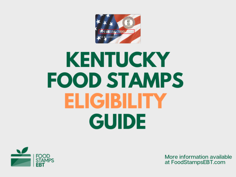Kentucky Food Stamps Eligibility Guide Food Stamps Ebt 1779
