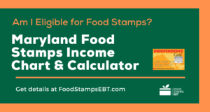 "Maryland Food Stamps Income Chart and Calculator"
