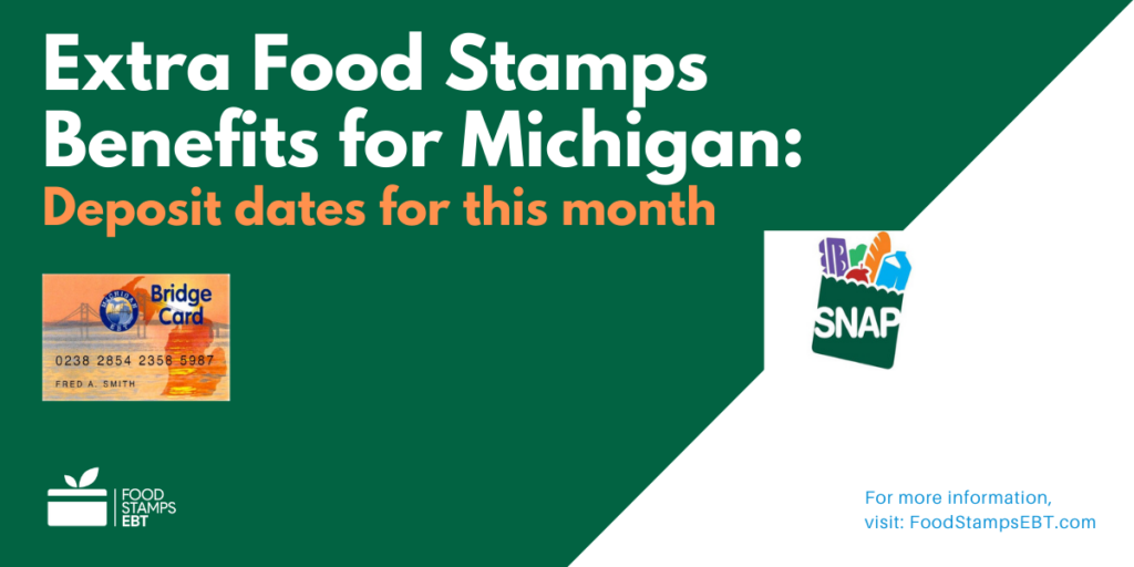 Extra Food Stamps for Michigan (for October, September, August) - Food ...