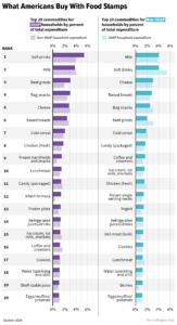"What people on Food Stamps buy with their benefits"