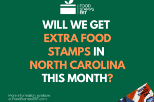"Will we get extra food stamps in North Carolina"