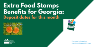 "Extra Food Stamps for Georgia"