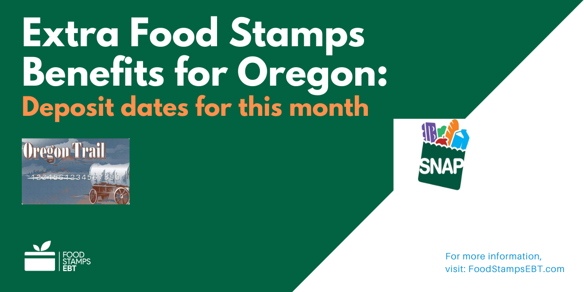 "Extra Food Stamps for Oregon"