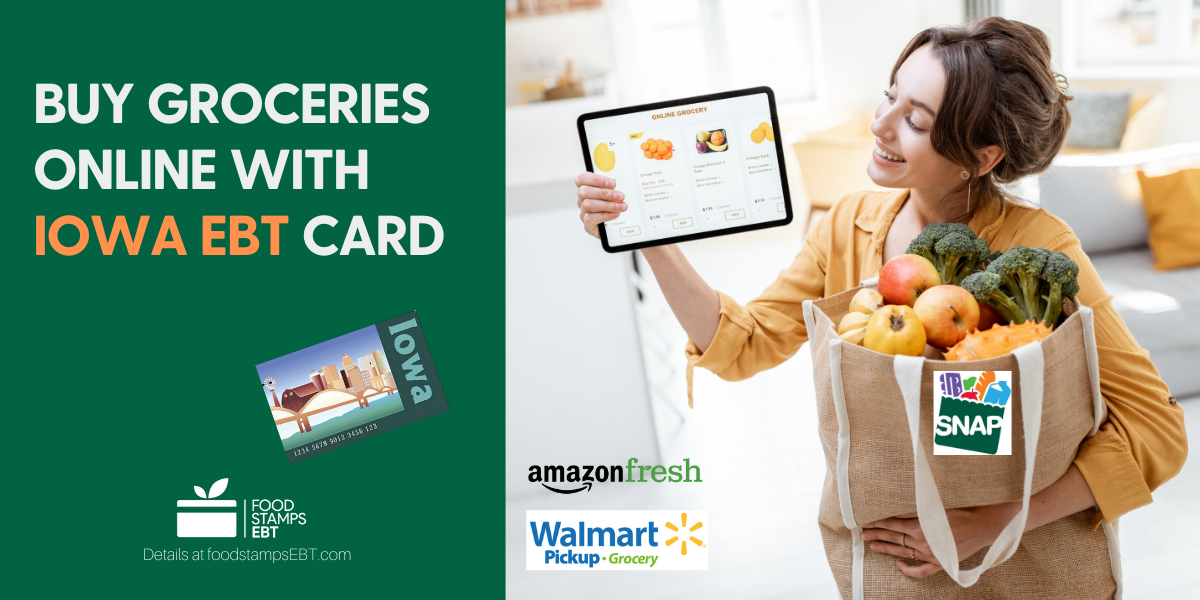 Iowa EBT Card Food Stamps EBT