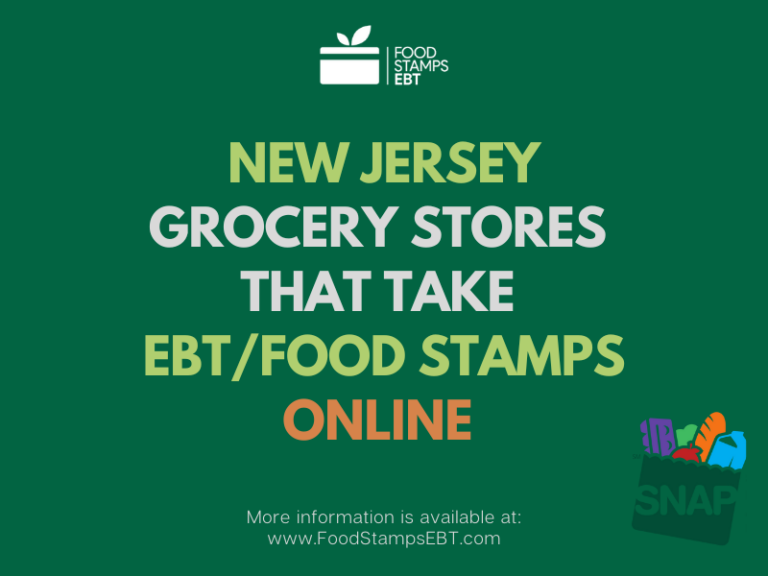 New Jersey EBT Card Balance Food Stamps EBT